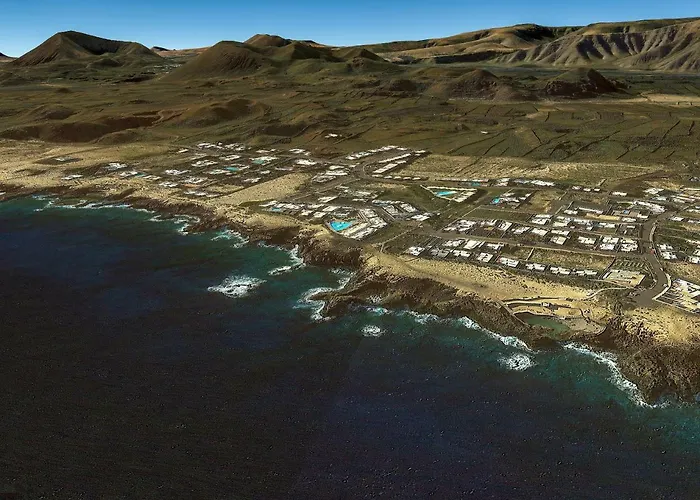 펜션 Charco Del Palo Bungalows *